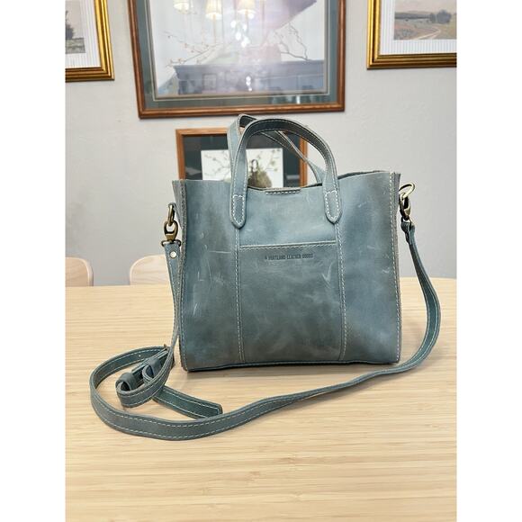 Portland Leather Goods Almost Perfect Lola Crossbody in Storm - Picture 1 of 7
